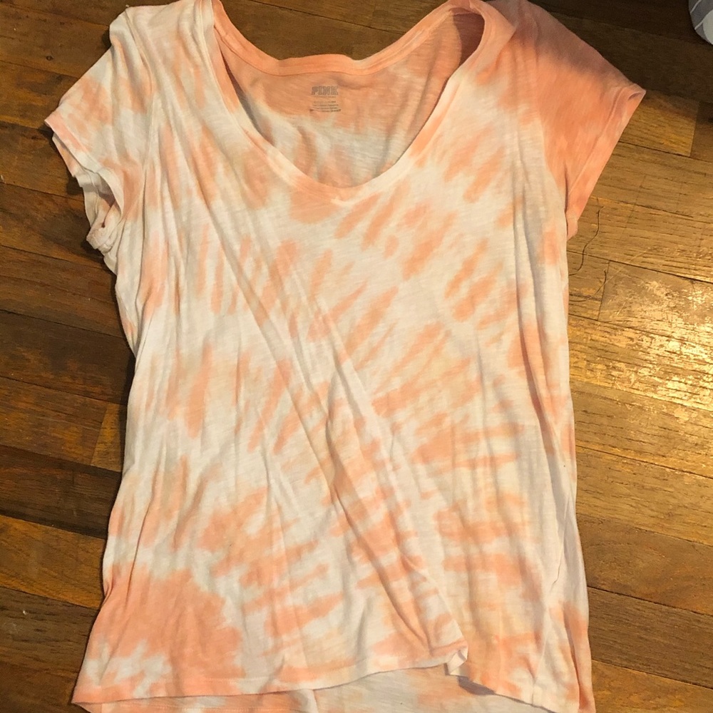 PINK Tie-Dye T-shirt